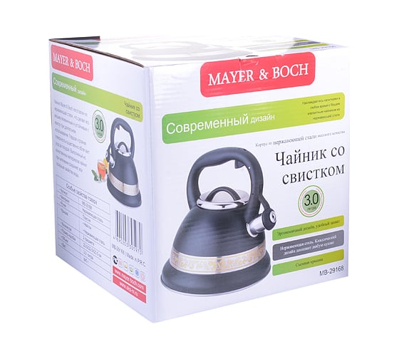 Чайник MAYER&BOCH со свистком 3 л 29168 MB (х12)