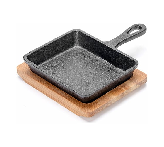 Чугунная сковорода MAYER&BOCH 12,5x10,6 см 26797 МВ (х12)