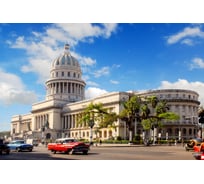 Картина на стекле ARTABOSKO кубинский автомобиль 40x60 TR-01-07-04