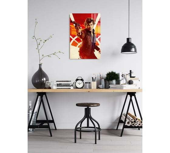 Картина на стекле ARTABOSKO киногерой 7 40x60 WBR-1285-15-04