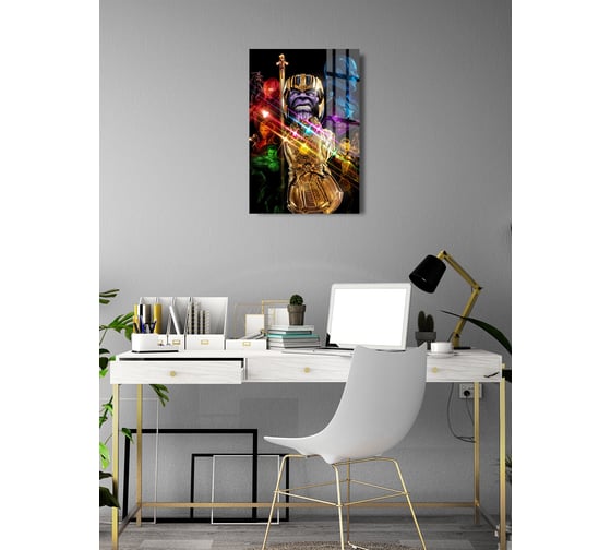 Картина на стекле ARTABOSKO марвел 4 40x60 WBR-1278-15-04