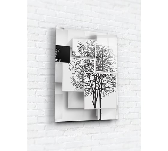 Картина на стекле ARTABOSKO инь-ян 2 60x80 WBR-01-775-06/2
