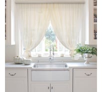 Комплект штор для кухни witerra дуэт, шампань, 500x180 70331