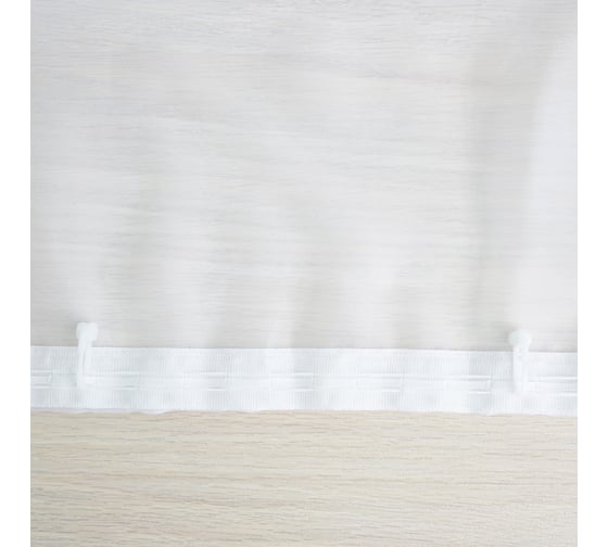 Комплект штор для кухни witerra классика, 280x250, белый 45794