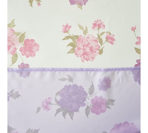 Комплект штор для кухни witerra иллюзия, 300x150, темно-розовый, левый 45943