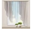 Комплект штор для кухни witerra мальва, 280x150, серый, правый 104236 1