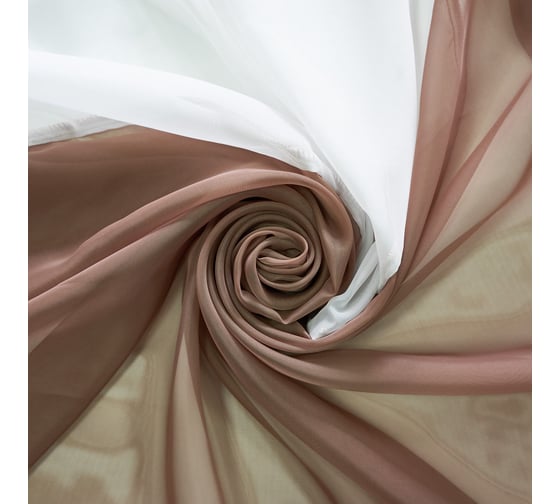 Комплект штор для кухни witerra лидия, 250x160, какао 46127