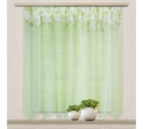 Комплект штор для кухни witerra нежность, зеленый 13501