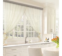 Комплект штор для кухни witerra дороти, 280x180, шампань 45877