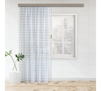 Тюль witerra старс 250x260, голубой 108498