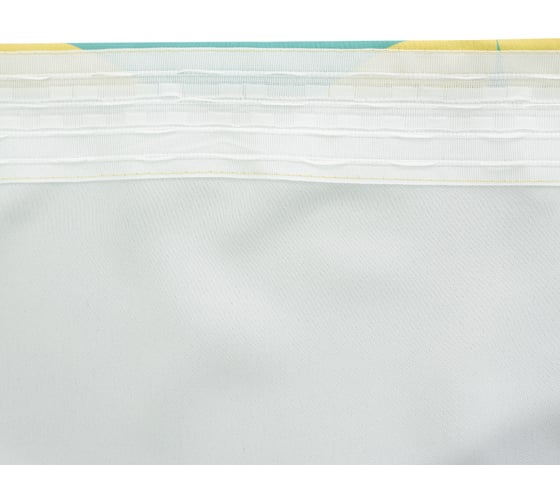 Штора witerra печать 0357 блэкаут, желтый, 150x270, 1 шт 109175