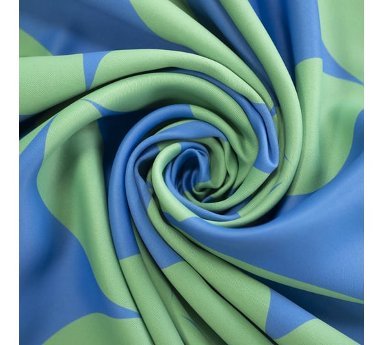 Штора witerra печать 0357 блэкаут, синий, 150x270, 1 шт 109176