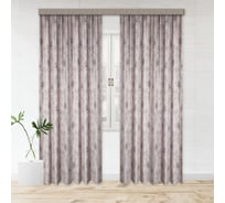 Портьерные шторы witerra ромашки блэкаут кофе с молоком 190x275 см 2 шт 46246
