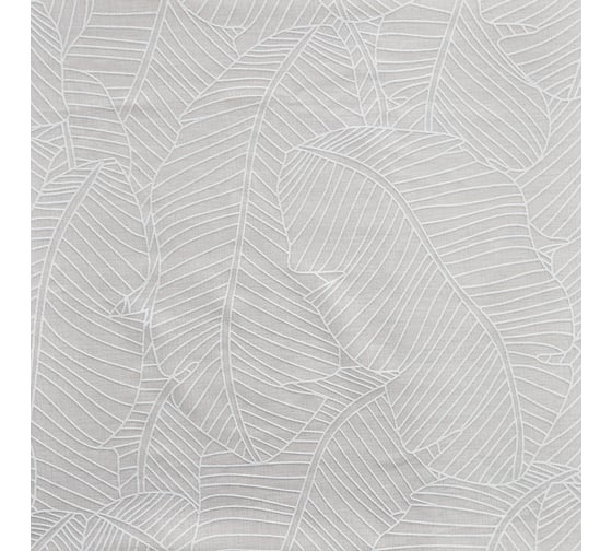 Штора witerra тюль с резиновым рисунком jyp002 листья 300x260 см х 1 шт о100648