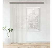 Штора witerra тюль лен 300x260 см шампань 15657
