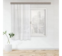 Штора witerra тюль с резиновым рисунком листья 140x180 106102