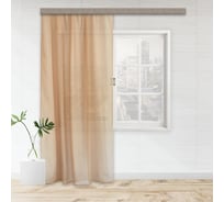 Штора witerra тюль лен 150x275 см какао 46277