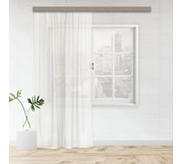 Штора witerra тюль лен 150x275 см молочный 46278