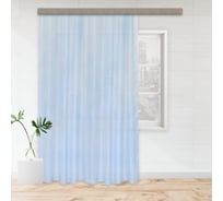 Штора witerra тюль глянец 500x275 см голубой 109104