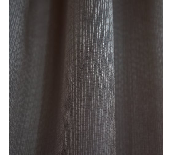 Штора witerra тюль глянец 500x275 см какао 109106