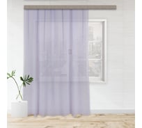 Штора witerra тюль лен 500x275 см сирень 109067