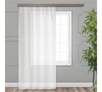 Штора witerra тюль лен 500x275 см молочный 100222