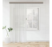 Штора witerra тюль лен 300x275 см молочный 99978