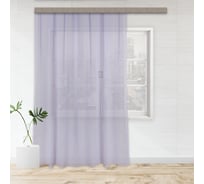 Штора witerra тюль лен 300x275 см сиреневый 108091