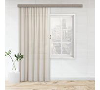 Штора witerra тюль волна какао 300x260 см 106359