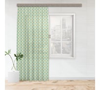 Штора witerra тюль печать 0357 желтый 150x270 см 1 шт 109140