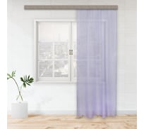 Штора witerra тюль глянец 150x275 см сирень 109099