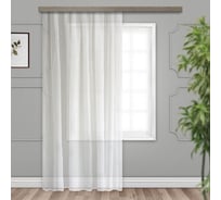 Штора witerra тюль с резиновым рисунком jyp002 перья 300x260 см 100650