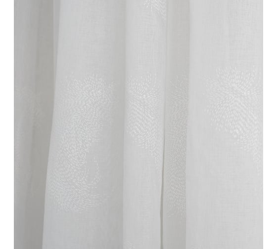 Штора witerra тюль с резиновым рисунком jyp002 перья 500x260 см 100651