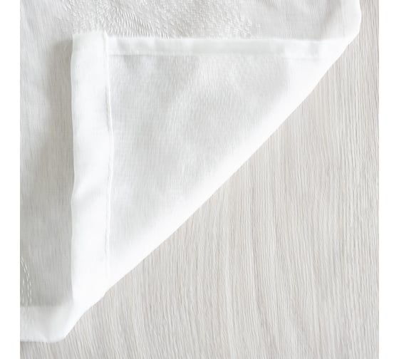 Штора witerra тюль с резиновым рисунком jyp002 перья 150x260 см 100643