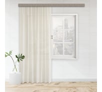 Штора witerra тюль сияние 300x275 см кремовый 108026