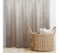 Портьерная штора witerra элегия блэкаут светлое золото 135x260 см 1 шт 30118