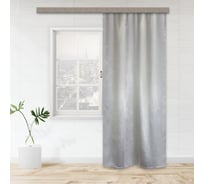 Портьерная штора witerra элегия блэкаут серебро 135x260 см 1 шт 30119
