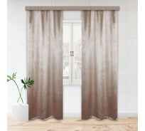 Портьерные шторы witerra элегия блэкаут светлое золото 135x260 см 2 шт 160056