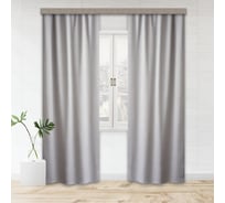 Портьерная штора witerra жаккард грация серый 190x275 см 2 шт 106323