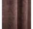 Портьерная штора witerra канвас-велюр коричневый 135x260 см 1 шт 108099 4