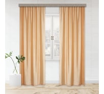 Портьерные шторы witerra тергалет золото 140x260 см 2 шт 10710