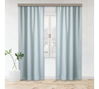 Портьерная штора witerra жаккард грация мятный 135x260 см 2 шт 106319