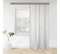 Портьерные шторы witerra жаккард фиалка молочный 135x260 см 1 шт 45729