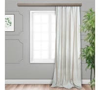Портьерная штора witerra жаккард ривьера светло-бежевый 135x260 см 1 шт 100167