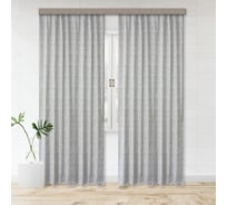 Портьерные шторы witerra жаккард ривьера серый 190x275 см 2 шт 99990