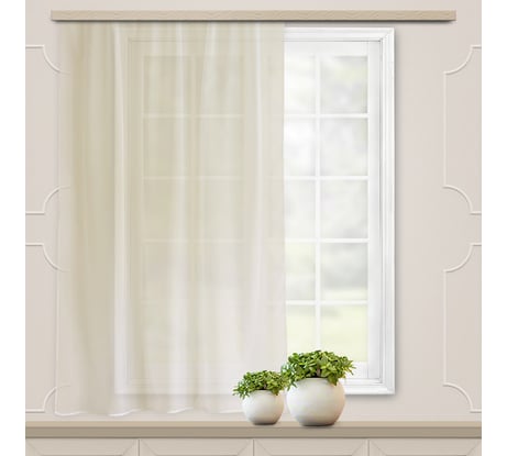 Штора witerra вуаль, 140x180 см, молочный 45522
