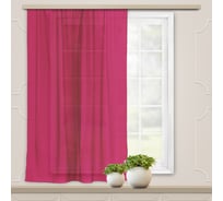 Штора witerra вуаль, 140x145 см, бордо 46073