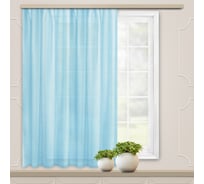 Штора witerra вуаль, 140x145 см, голубой 46075