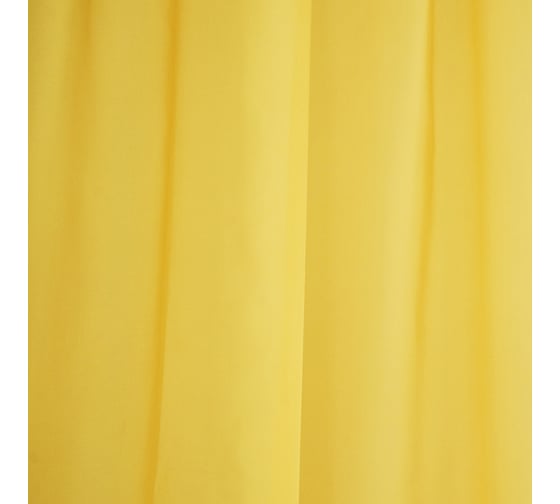 Штора witerra вуаль, 150x260 см, светло-желтая 10412