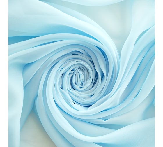 Штора witerra вуаль, 150x260 см, голубая 10401